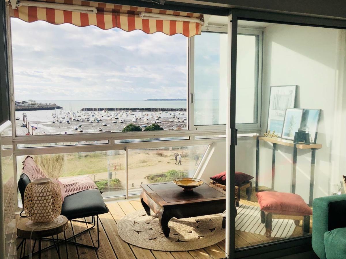 Studio Face Mer Pornichet - Vue Baie De La Baule Exteriör bild