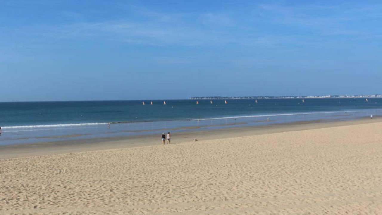 Studio Face Mer Pornichet - Vue Baie De La Baule Exteriör bild